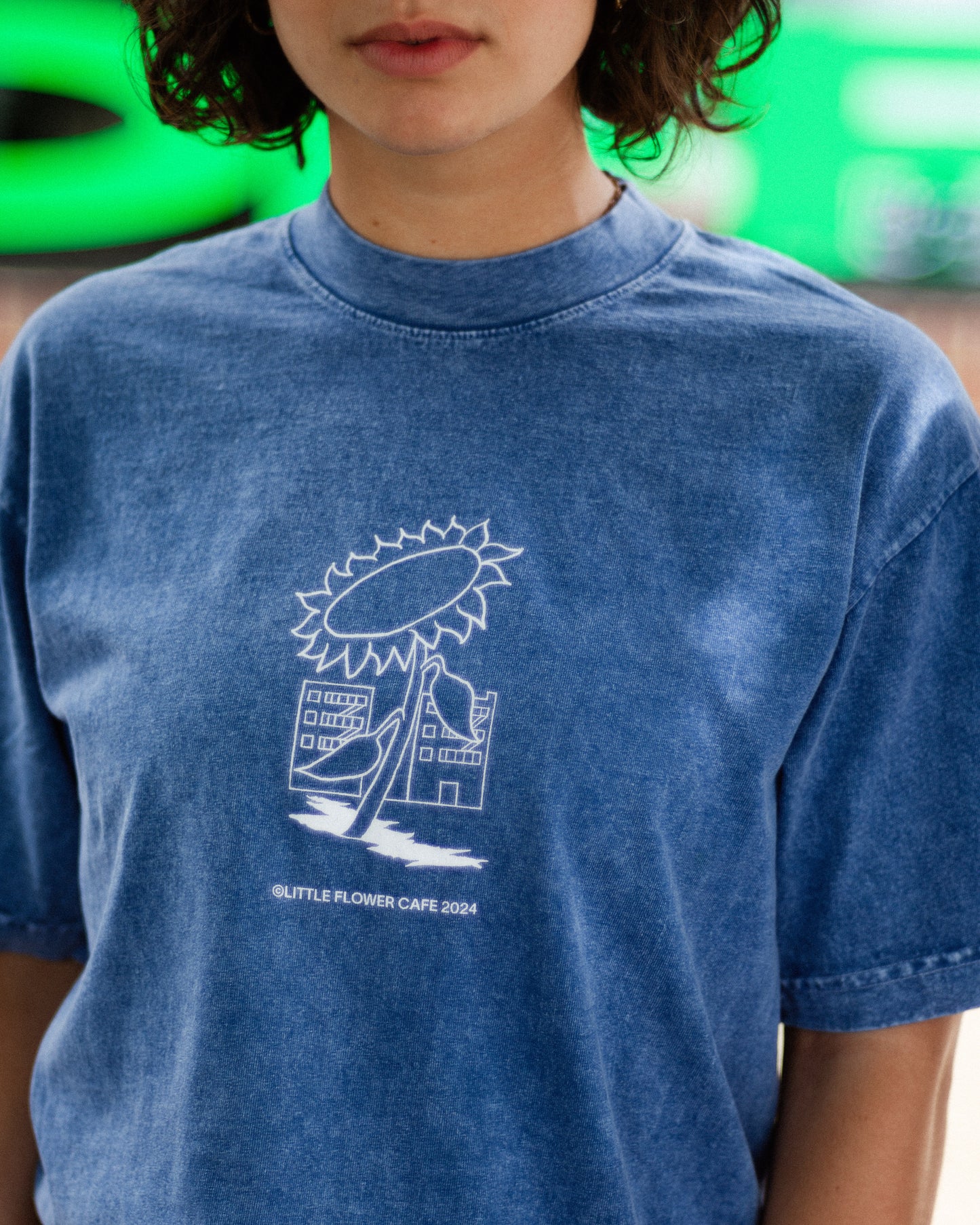 Little Flower Sidewalk Tee