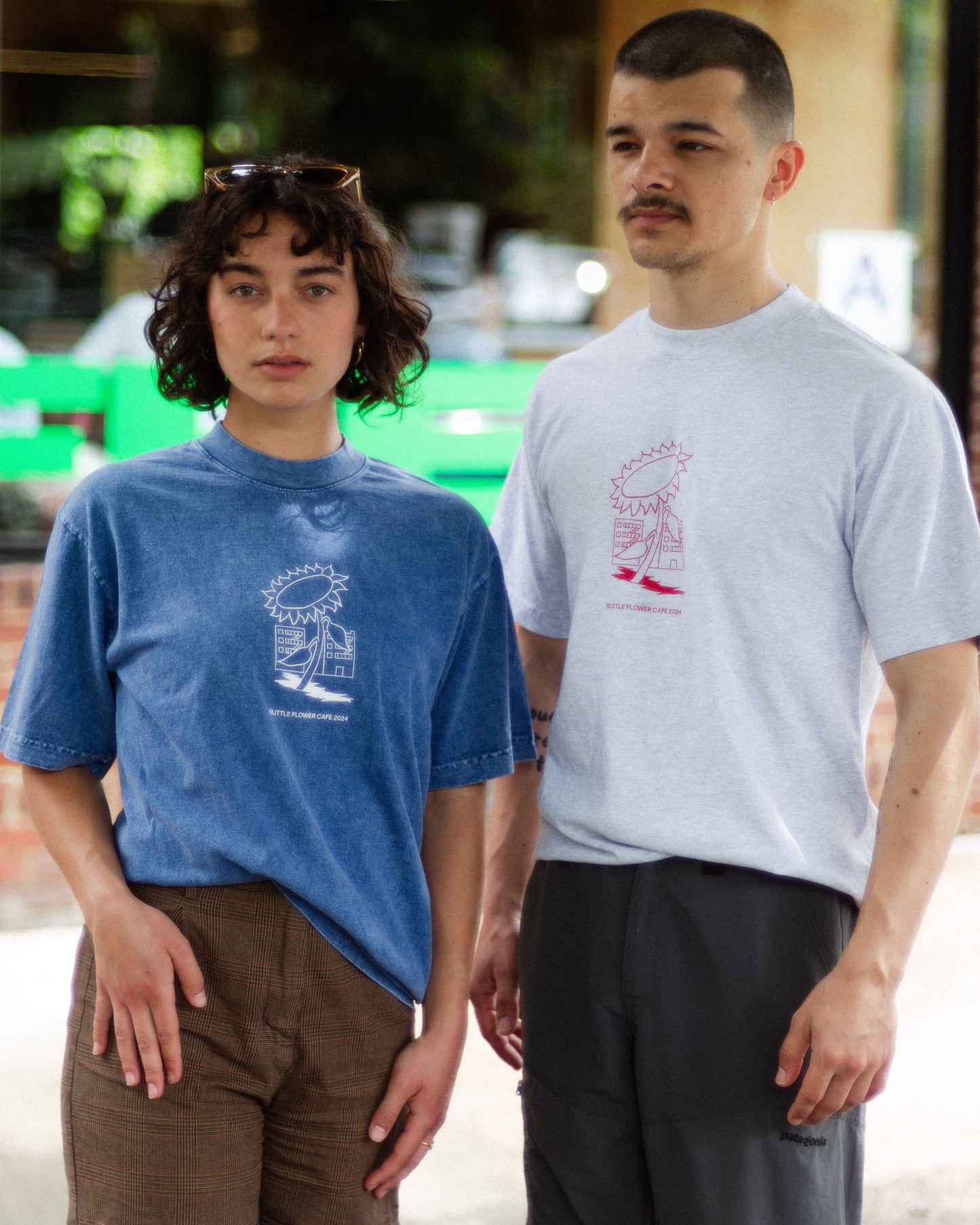 Little Flower Sidewalk Tee