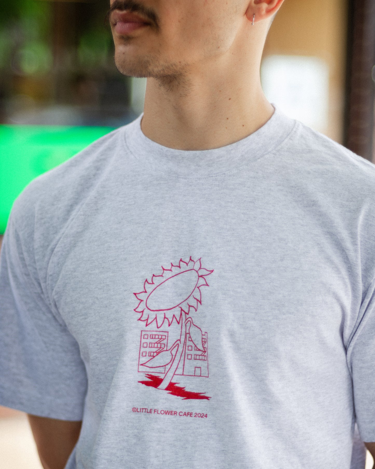 Little Flower Sidewalk Tee